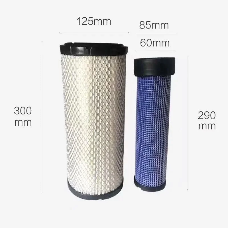 Forklift PU1330 Double Core for Hangfork Hangcha Heli Lonking TaiLifu Forklift Air Filter