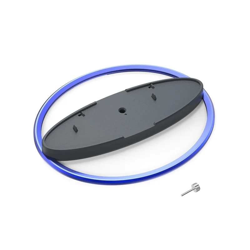 A003 수직 스탠드 게임 콘솔 호스트 스탠드 PS5 Pro/PS5 Slim/PS5 콘솔 블루 용 미끄럼 방지베이스 스탠드 교체