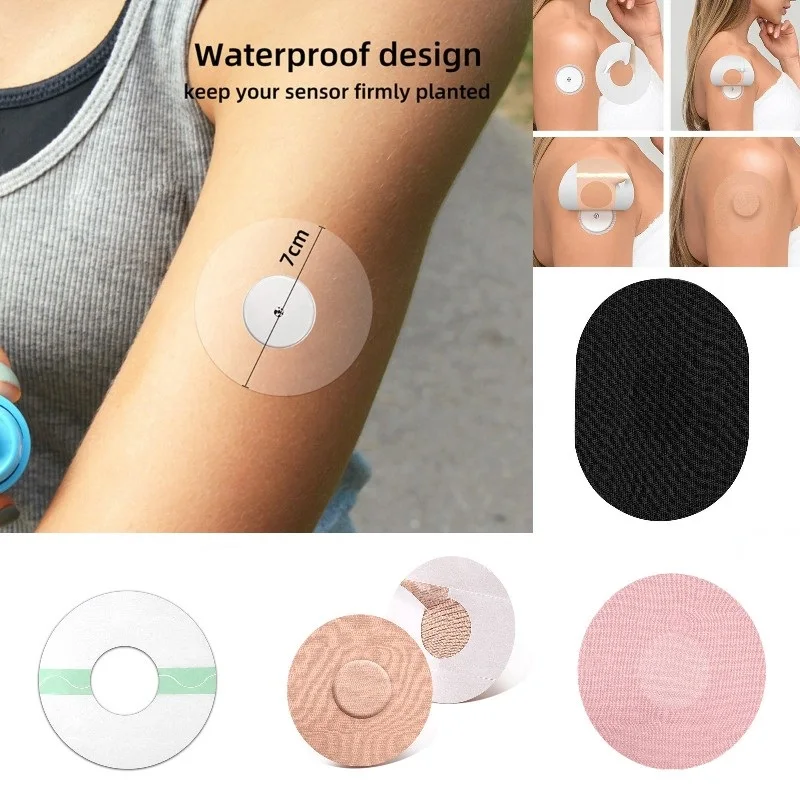 10/20/50Pcs Transparent Waterproof Adhesive Patches Freestyle Libre Sensor Covers Patch Clear CGM Overpatch Tape Long Lasting