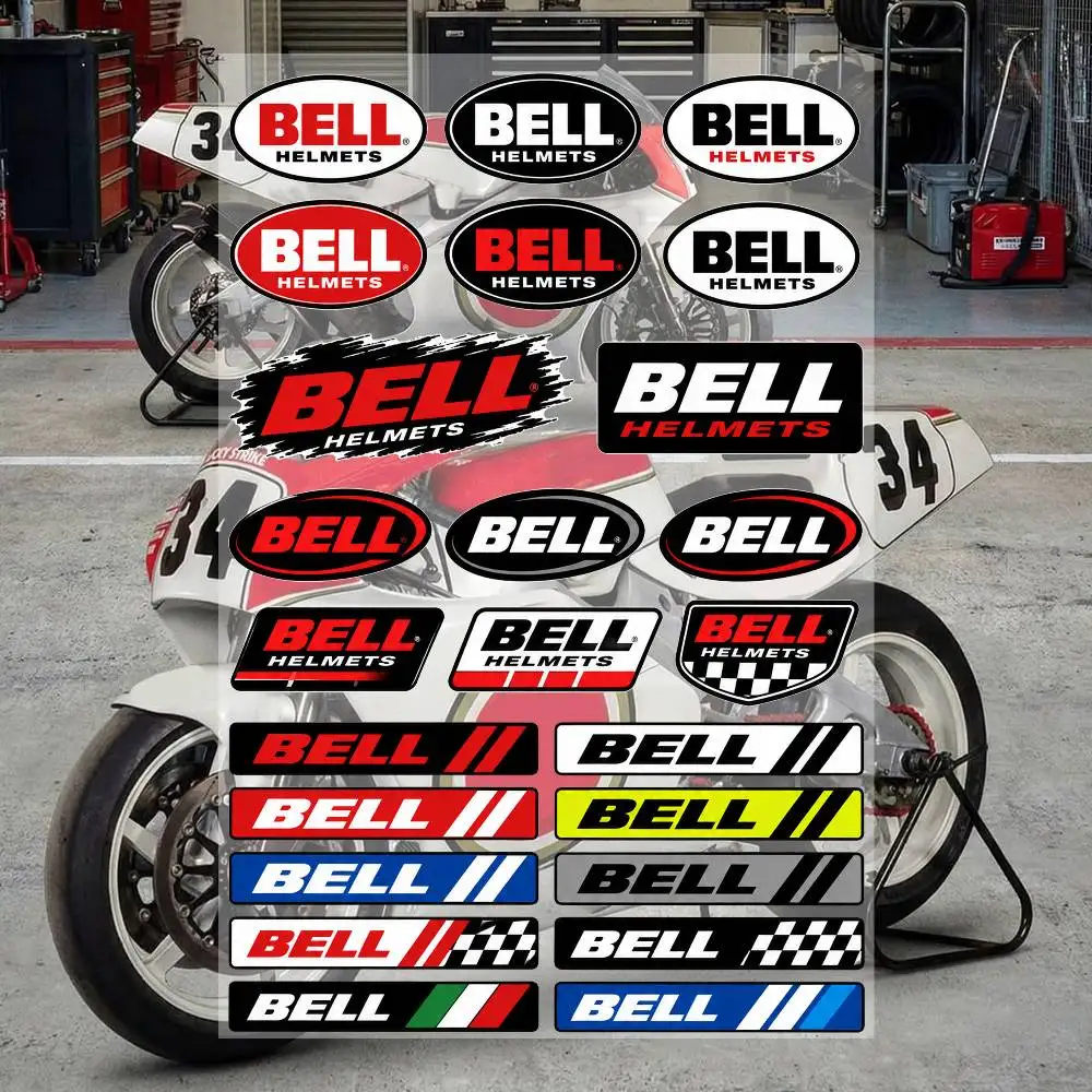 B-eL-L- Ästhetische Graffiti Wasserdichte PVC-Aufkleber für Auto Motorrad Skateboard Helm Notizbuch