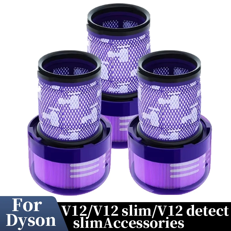 Für Dyson V12 / V12 Slim / V12 Detect Slim Zubehör für Dyson Filter Cyclone Roboterstaubsauger Waschbare Filterteile