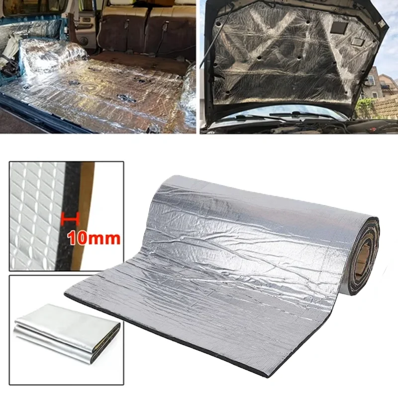 Self Adhesive Thermal Insulation Soundproof Mat Heat Barrier for Wall Floor Door Car Home Acoustic Noise Reduction Panel