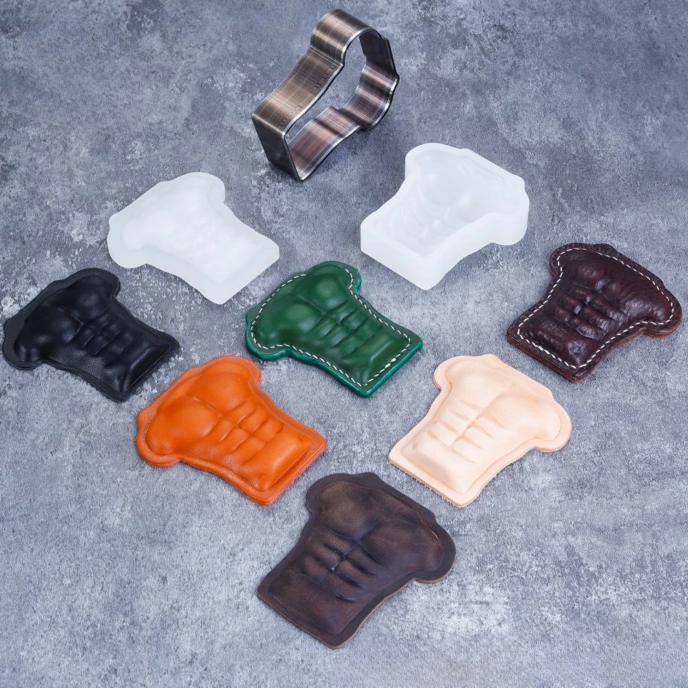 

Muscle Abdominal Leather Cutting Die Personalized DIY Leather Craft Hand Sewing Cutting Mold Handmade Tool