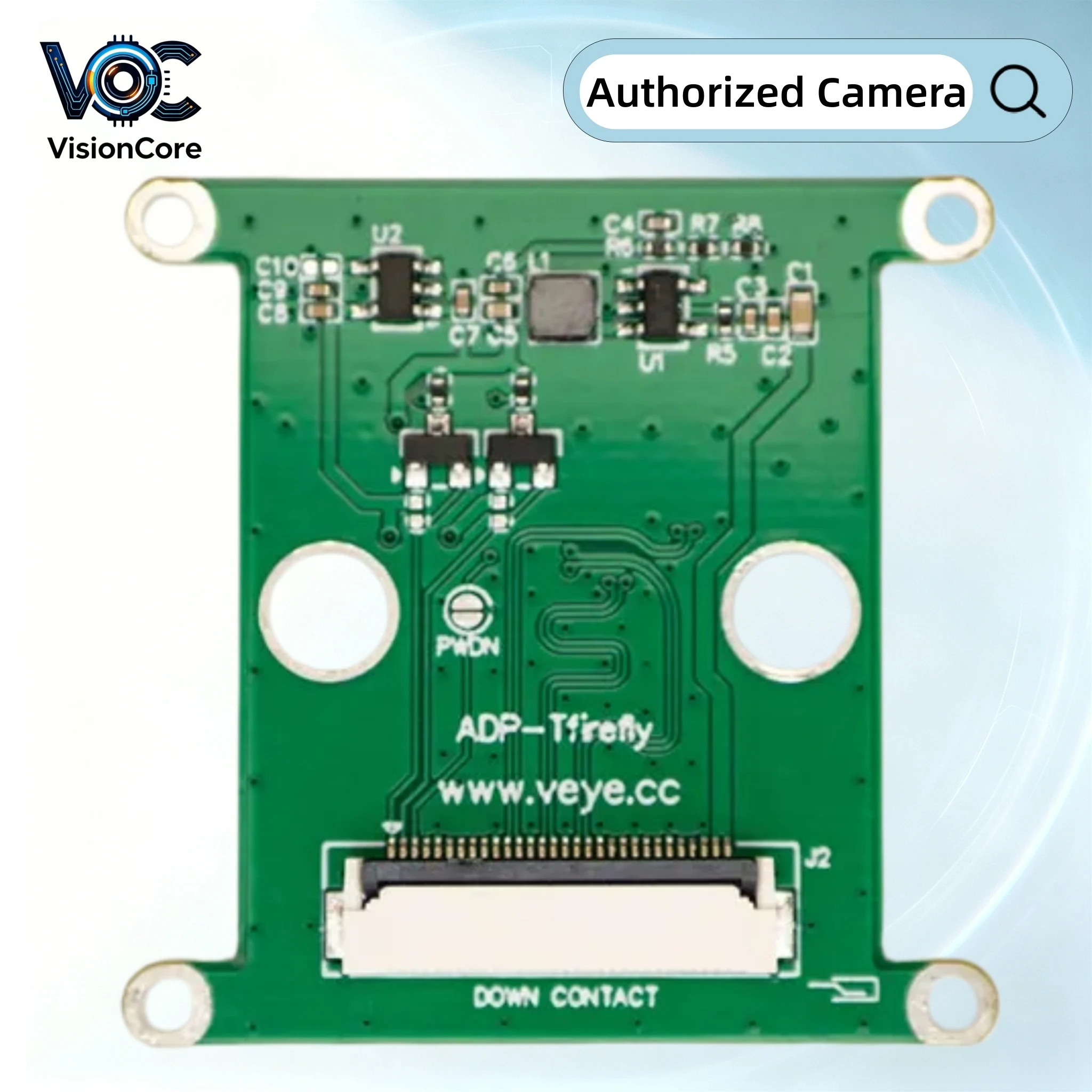 Veye Adapter Board for Firefly Rockchip Board,ROC-RK3566-PC,ROC-RK3568-PC,ROC-RK3588S-PC, ADP-Tfirefly