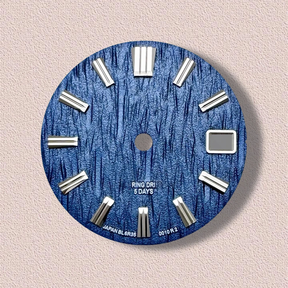 Logo GS 28.5mm Dengan Dial Grand S Cocok Untuk Mesin Jepang NH35/NH36/4R/7S Aksesoris Jam Tangan Berkualitas Tinggi ﻿