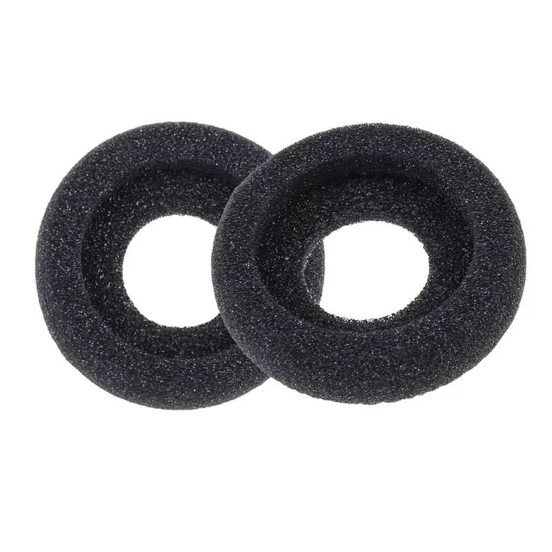 Breathable Replacement Earpads Cushion Round Cover for Plantronics H251/H251N 96BA image 4