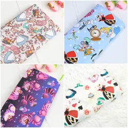 Larghezza di vendita 110cm Disney Alice nel paese delle meraviglie tessuto di cotone Patchwork tessile Tissu abbigliamento panno fai da te cucire vestiti materiale