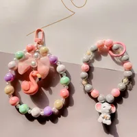 Cartoon Golden Goose Elephant Phone Chain Shell Lanyard Earphone Cover Bag Hanging Keychain Jewelry Accessories from China