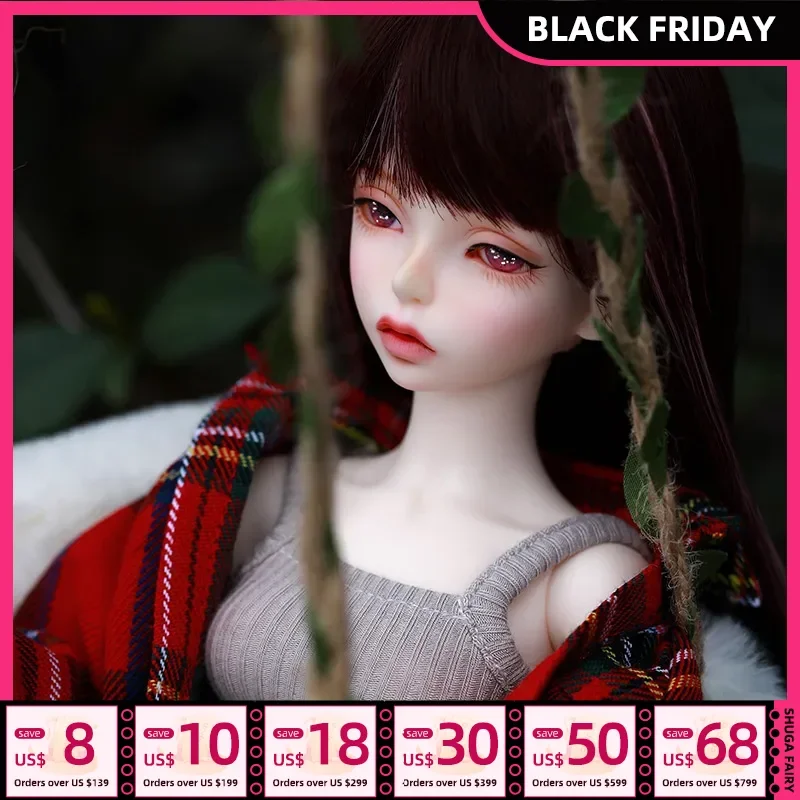 Fairyland Minifee Luha 1/4 BJD Doll MNF Fullset Surprise Gift for Girls FL Fairy Elf Toy MNF about 40cm Girl Doll Fairy Elf Doll