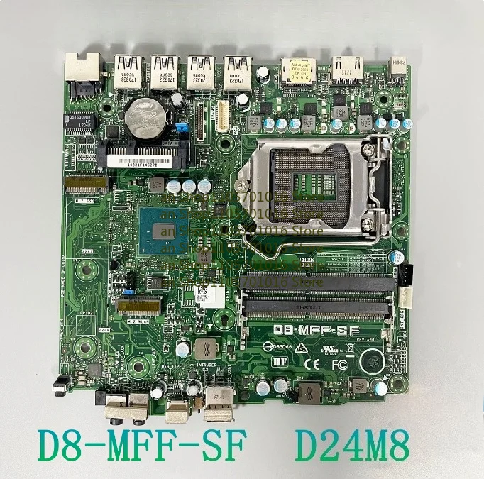 B= For Original  DELL Optiplex 7050 Micro Motherboard CN-0D24M8 0D24M8 D24M8 C03M2 D8-MFF-SF DDR4 Mainboard 100% Tested