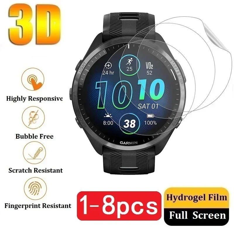 

Protector Film for Garmin Forerunner 965 955 265 255 245 Screen Protector for Garmin Forerunner 945 935 745 235 165 55 45 Film