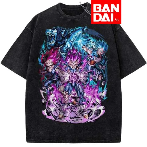 

Dragon Ball Z Vegeta Anime T-Shirt 2026 Summer Men Streetwear Loose Fit Cotton Graphic Tee Casual Fashion Top