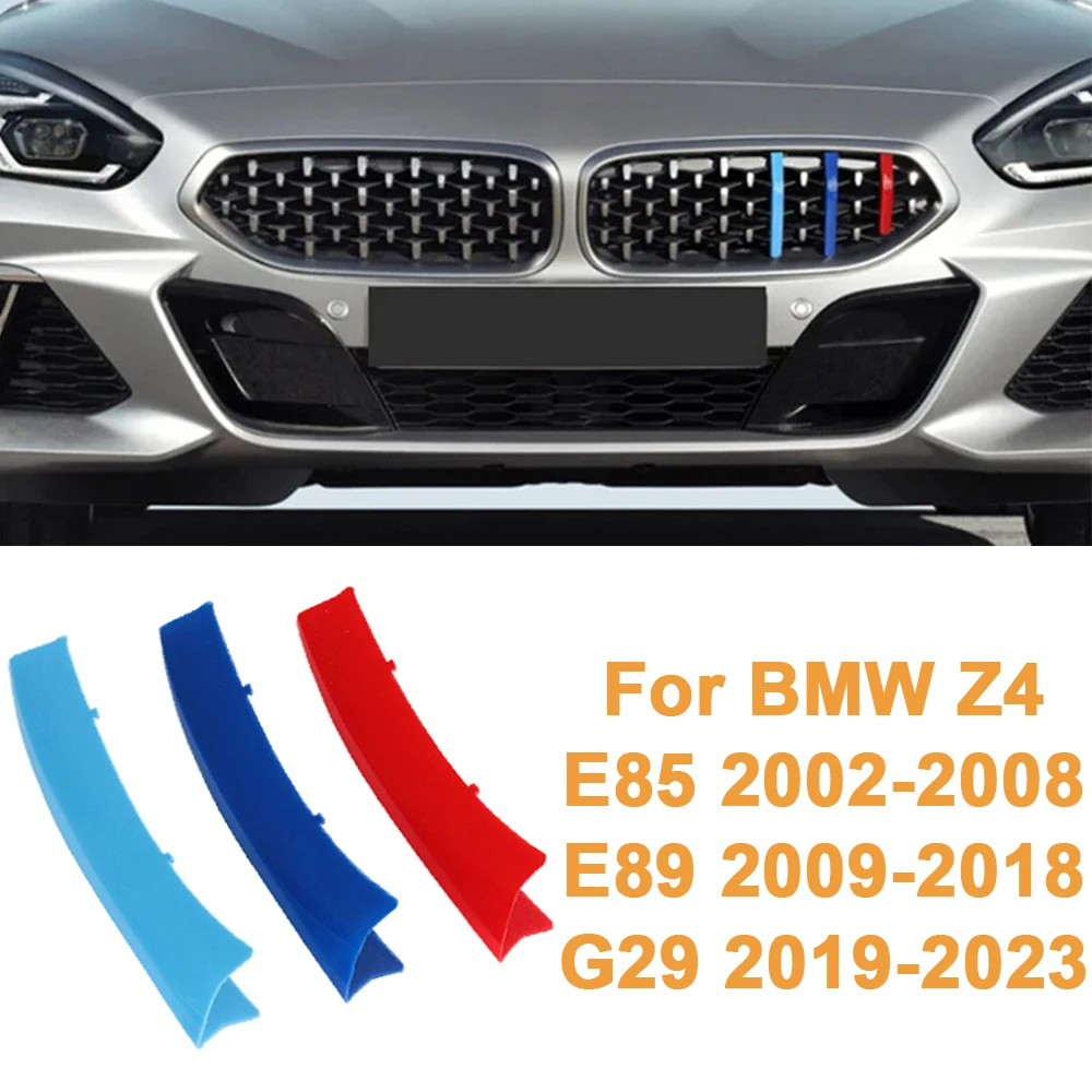 

For BMW Z4 E85 2002-2008 E89 2009-2018 G29 2019-2023 Car Front Grille Mesh Decoration Exterior Accessories