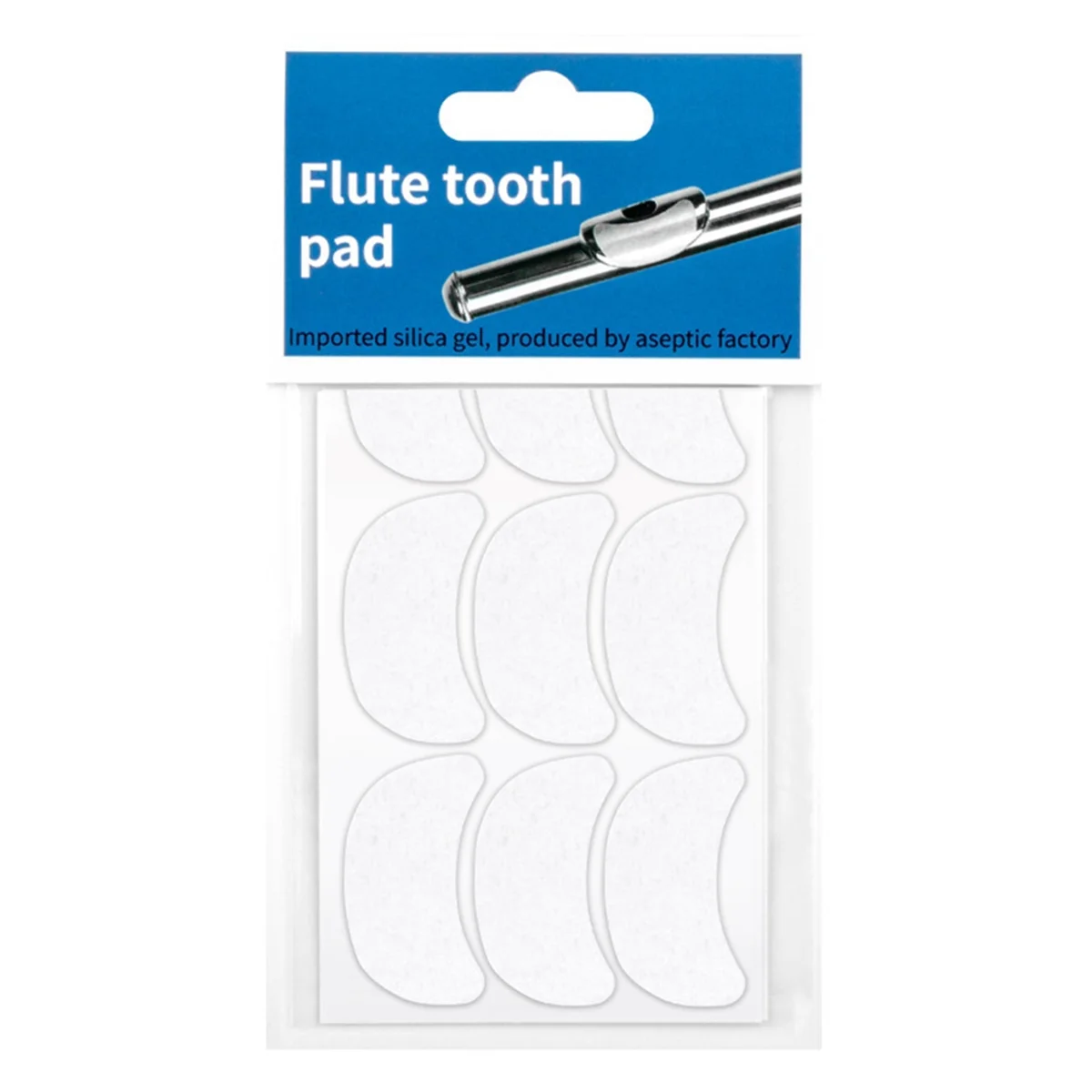 Flute Anti-Slip Tooth Pads Flute Anti-Slip Lip Pads Protect Instrument Accessories Environmentally Friendly Material