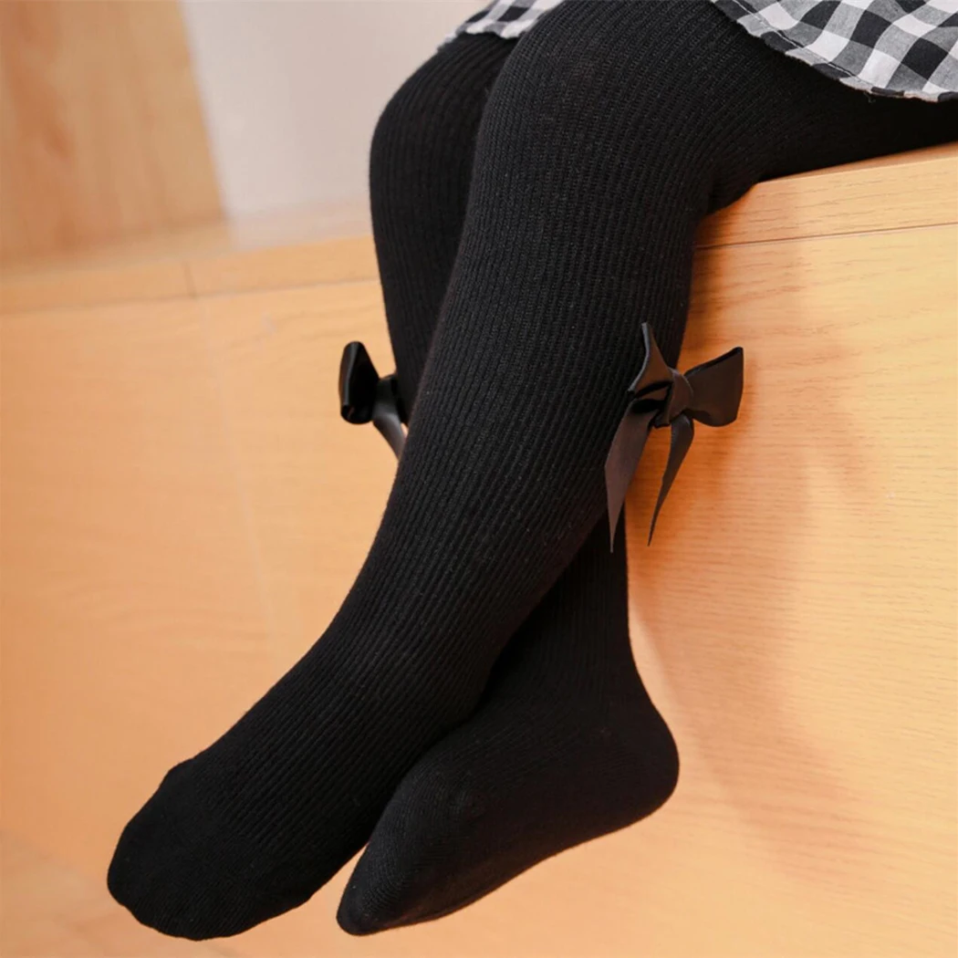 Süße Band Bowknot Strumpfhosen für Kleinkind Mädchen Strumpf Neugeborenen Baby Strumpfhosen Infant Kinder Legging Kinder Socken für Mädchen 0-3y