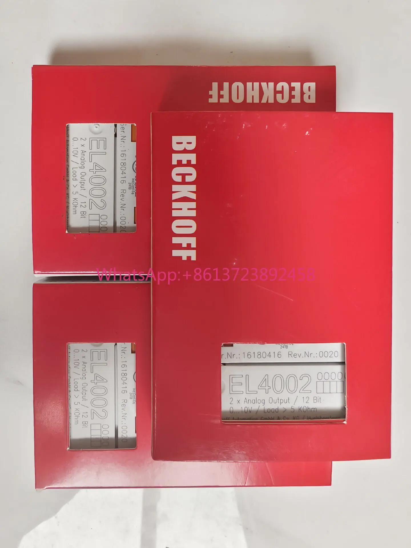 

Beckhoff module EL4002 BECKHOFF spot
