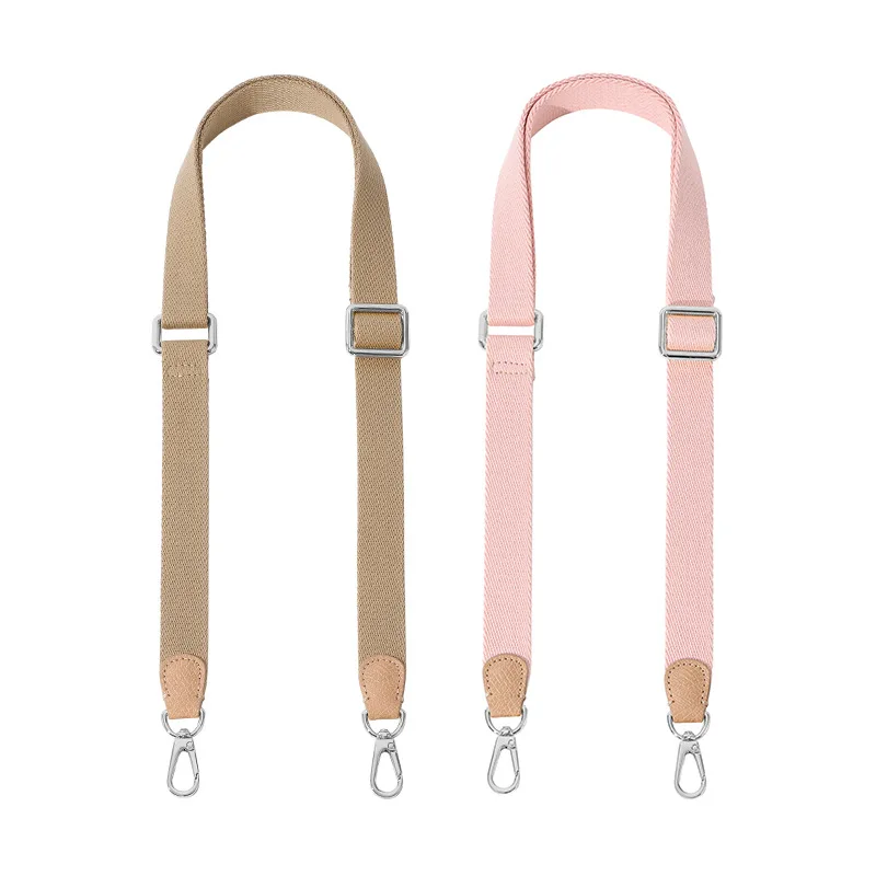 Adjustable Solid Color Fabric For Mini Longcharmp Bag Shoulder Strap Lady Carry Belt Replacement Handbag Strap