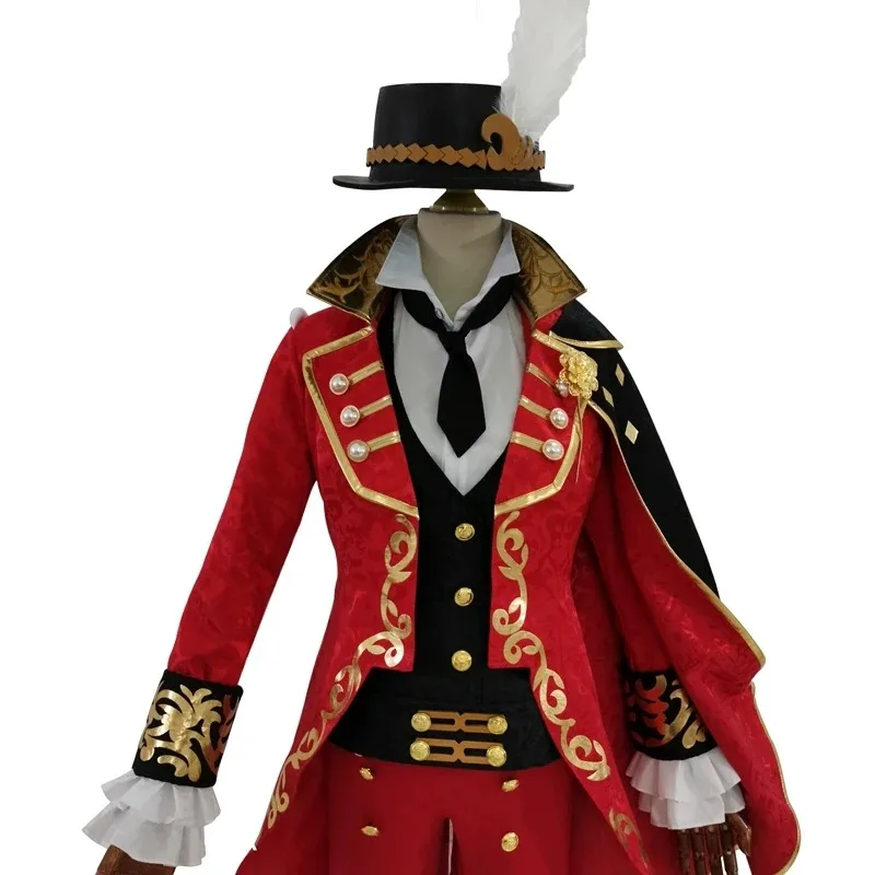 

qq34Game Identity V Costumes Survivor Prospector Norton Campbell Cosplay Costume Ronald of Ness Skin Uniforms Clothes Su