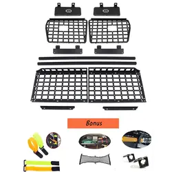 For Land Rover Discovery 3 LR3 2003-2009 / Discovery 4 LR4 2010-2016 Rear Trunk Shelf Cargo Modular Storage Racks Molle Panels