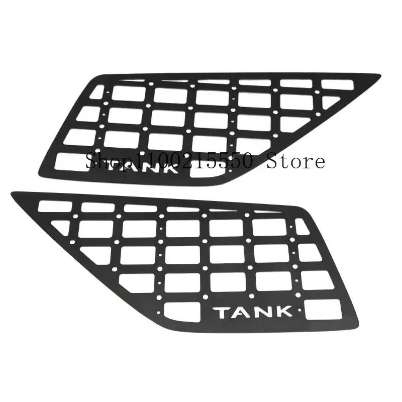 

For Great Wall Tank 400 TANK 400 Body Decorative Parts Side Windows Aluminum Alloy Protective Mesh Special External Accessories