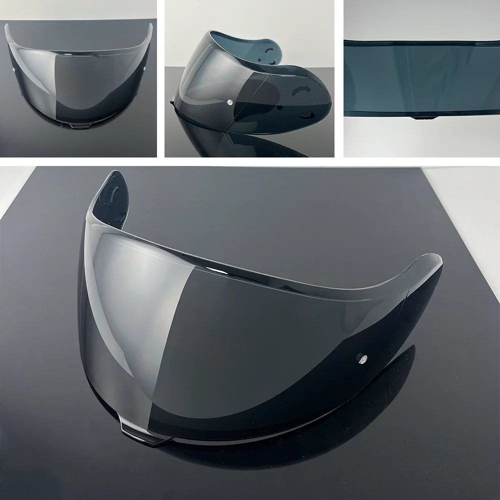 Meekleurend vizier voor SHOEI Neotec 3-gelaatsschermhelm Motoraccessoires Visera de Repuesto Hoge helderheid UV-cut Anti-condens