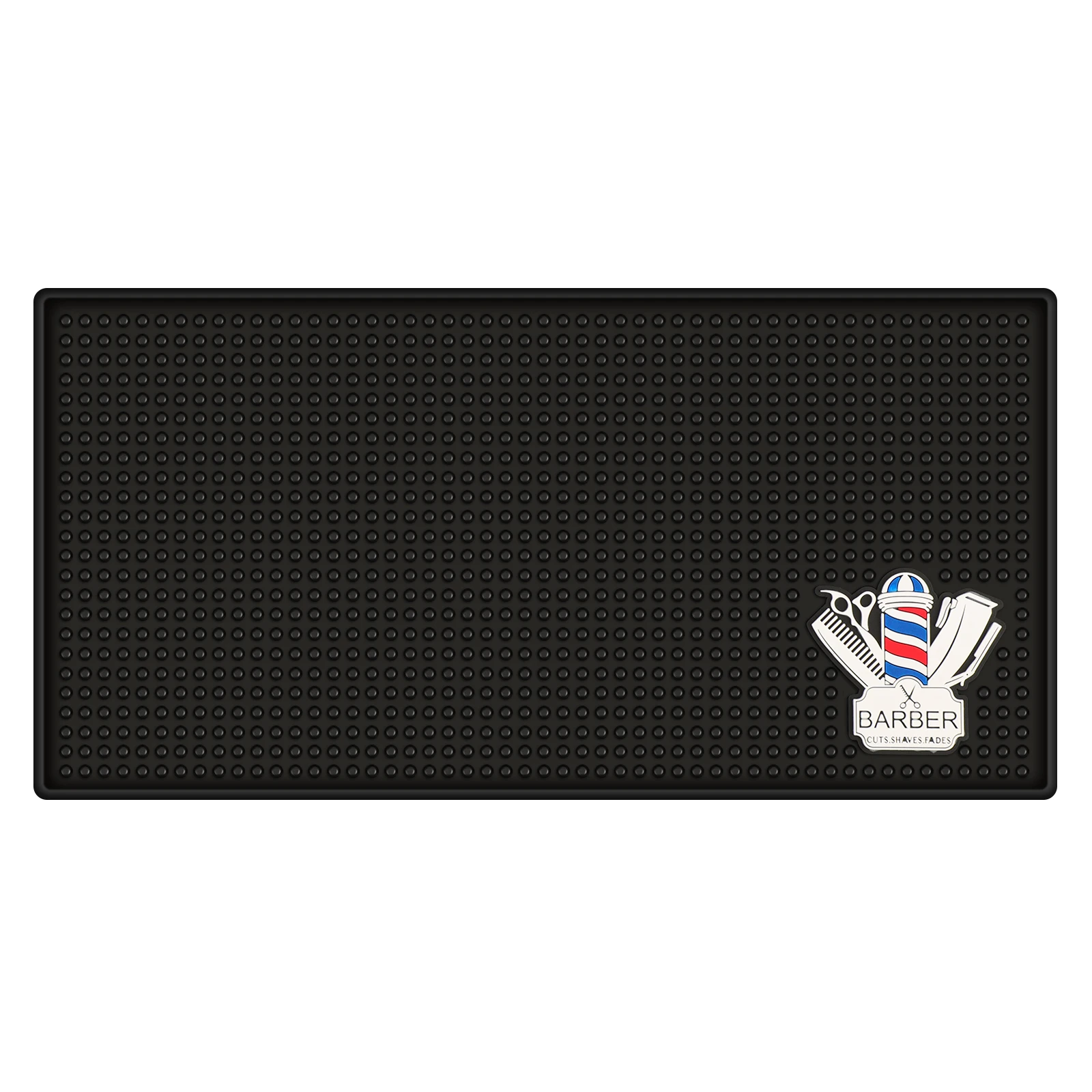 Segbeauty Black Barber Tool Mat 11.8