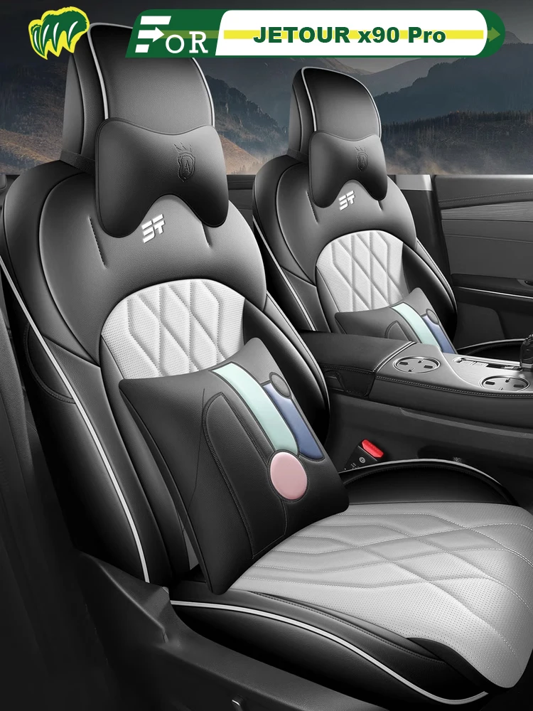 

For Left-Drive Car Seat Cover Of JETOUR x90 Pro 2025 Custom Fit Seat Protector All Season Full Surrounded Interior Accessory