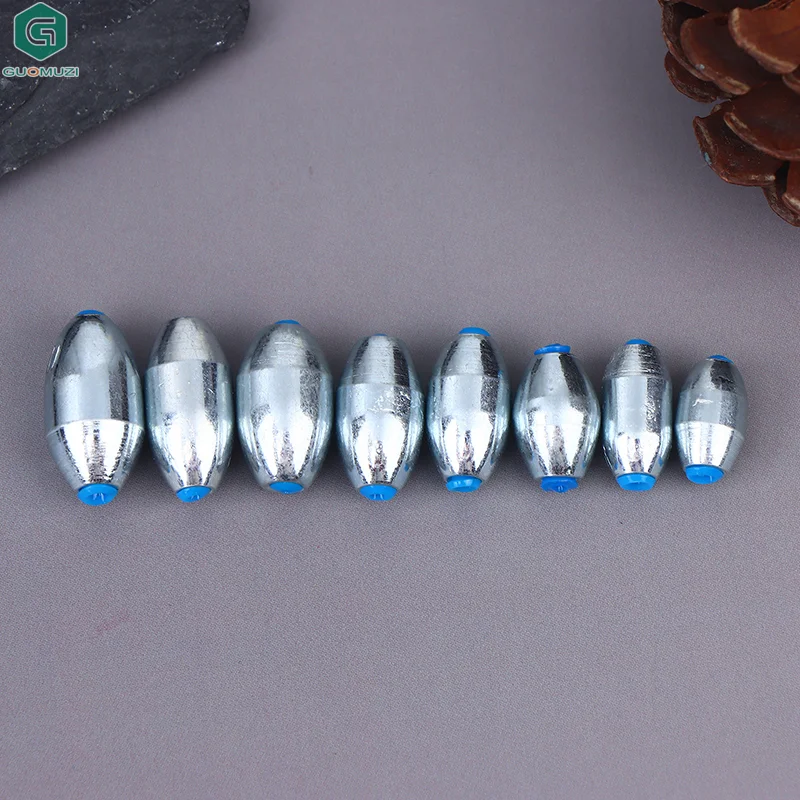 20 قطعة الغطاسون الرصاص سبائك الكربون الصلب جوفاء الزيتون الصيد الغطاسون 3 جرام/4 جرام/5 جرام/6 جرام/7 جرام/8 جرام/9 جرام/10 جرام الصيد الأوزان الصيد اكسسوارات