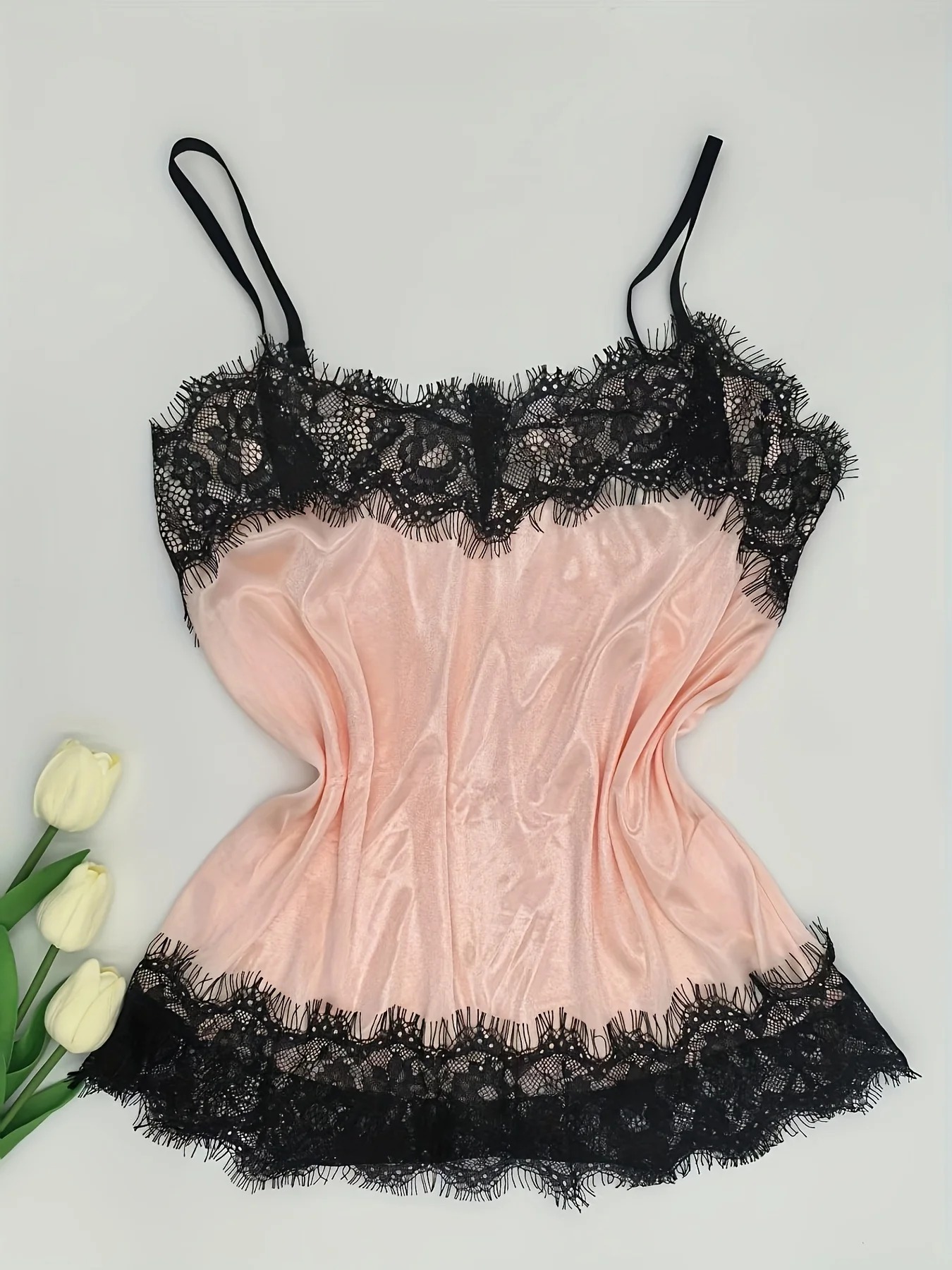 Summer Lace Silk Pajama Set Women Sleepwear Sexy Lingerie Camisole Shorts Cami Top Comfortable Casual Pijamas