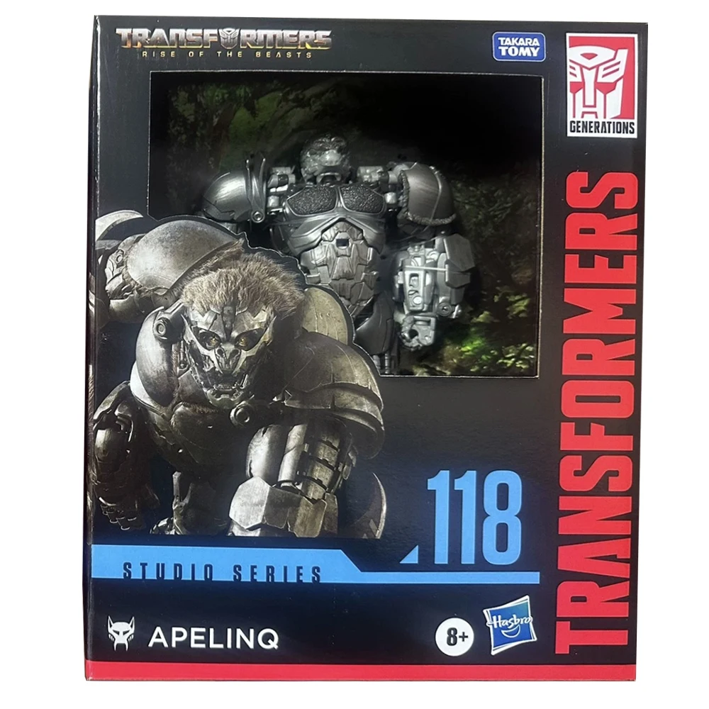 Transformers Toys Studio Series Leader Class Rise of The Beasts 118 Apelinq, 8.5-Inch Converting Action Figure for Boys