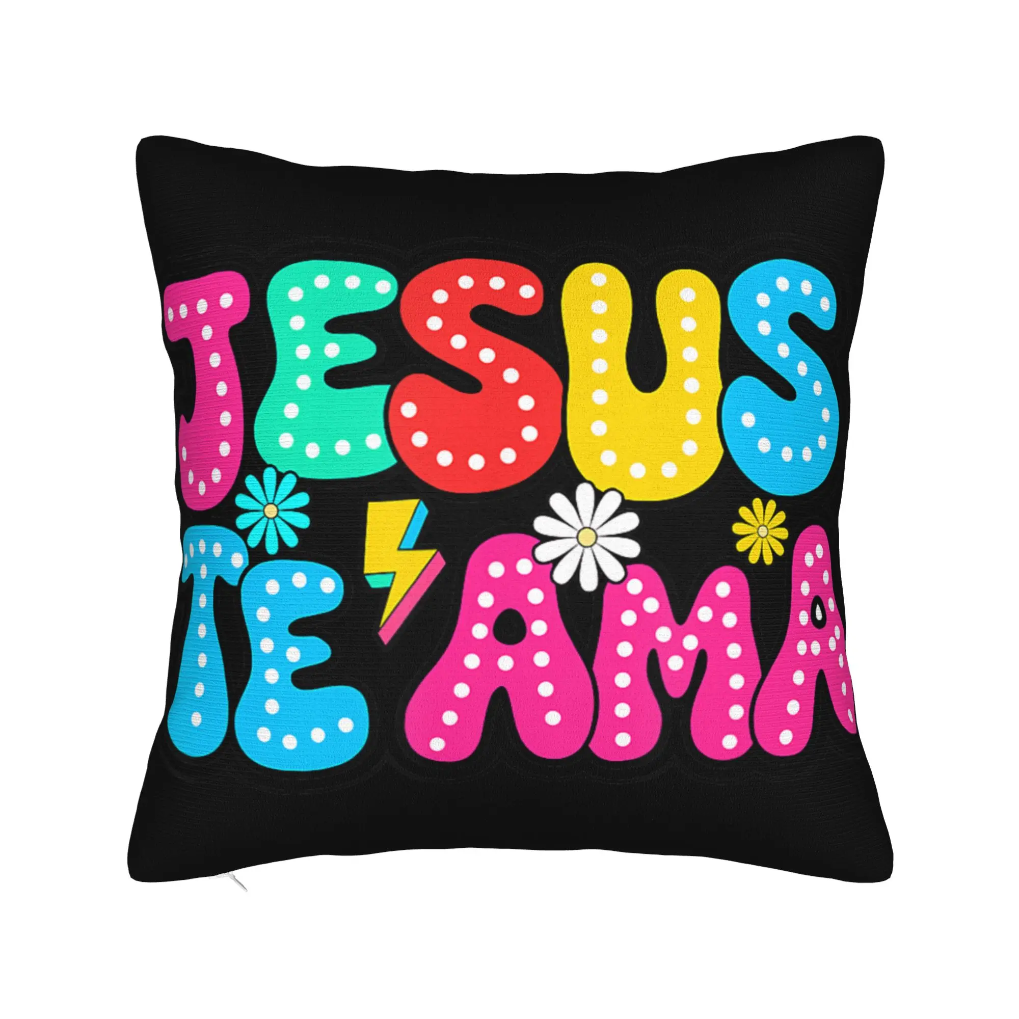 Decorative Pillowcases Jesus Esperanza Devida Spanish  Merch Chair  Pillow Case Cover Drop Shipping Multi Size
