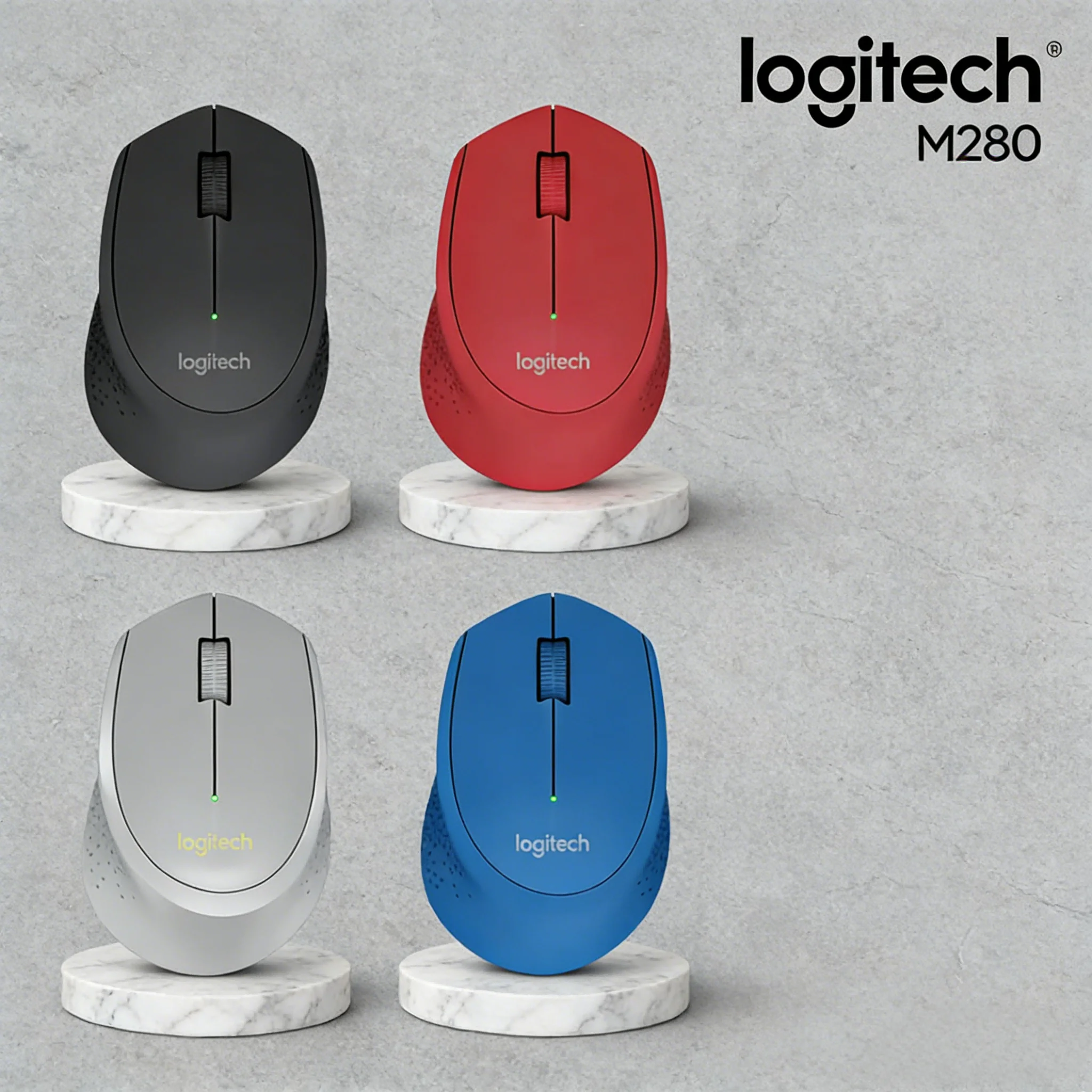 

Best Seller! M280/M330 Wireless Mouse, Ergonomic USB, Battery Durable for All Computers