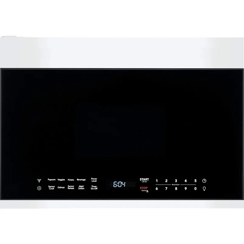 

1.4 Cu. Ft. Compact Over-the-Range Microwave in White with Automatic Sensor Cooking