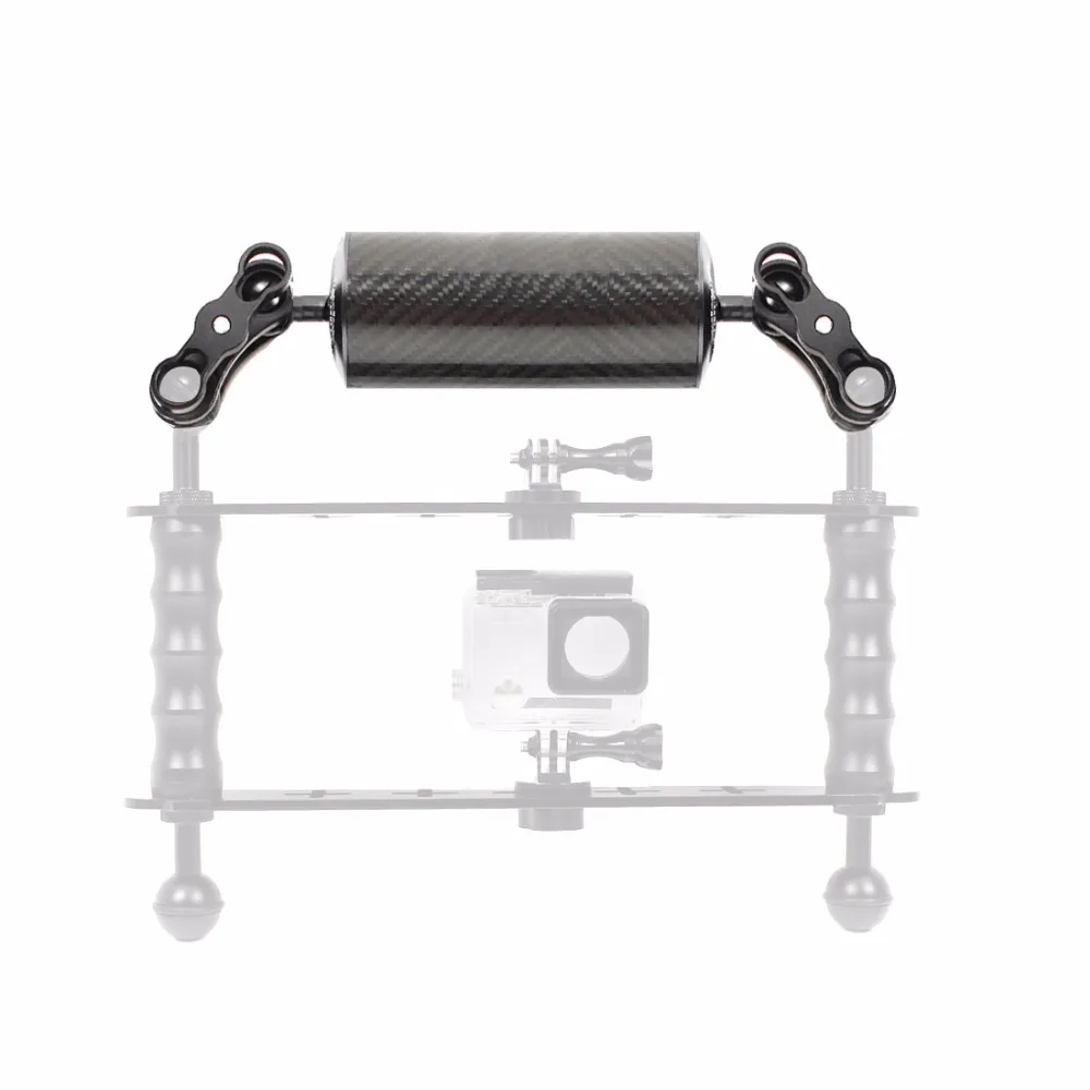 Float Buoyancy Aquatic Arm Dual 1" Ball Arm 5" 8" 10" 12" D60MM DSLR Cam Diving Tray Extend Light Bracket für Gopro OSMO Action – Detail 12
