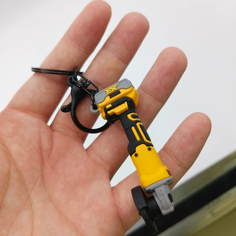 DEWALT ZZ-AMP-G0904 كمية محدودة نموذج سلسلة مفاتيح صغيرة مادة مطاطية صلبة متينة ملحقات أدوات عالية الجودة