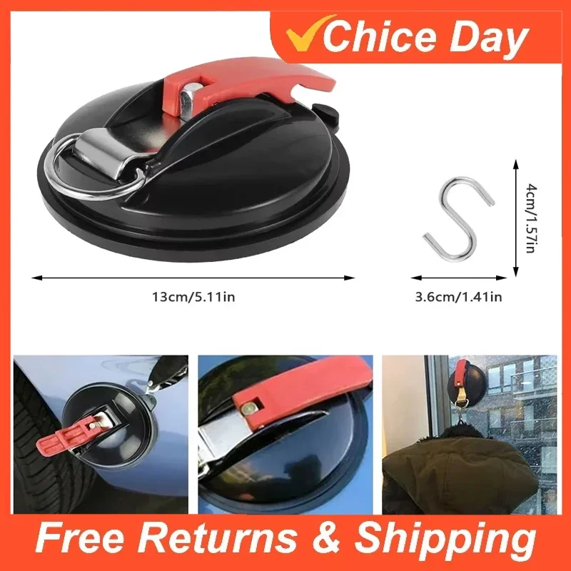 مرساة كوب شفاط المكنسة الكهربائية مع خطاف ثابت لخطاف كوب الشفط لحزام ساعة السيارة شديد التحمل مناسب لحمام السيارة