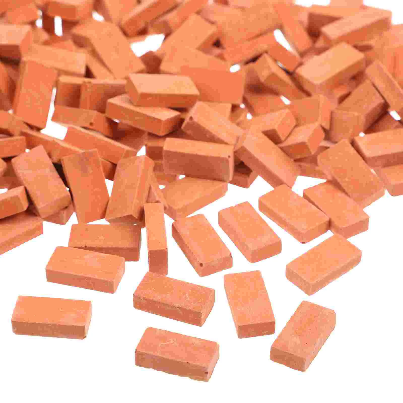 Mini Bricks Building Blocks for Landscaping Miniature Figurines Models Sufficient Small Houses Stackable outside Wall Tiles