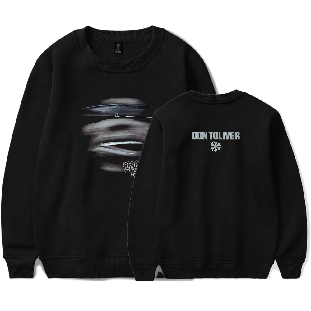 Don Toliver HARDSTONE Sweatshirt  Long-Sleeved Round Neck  Pullover  HipHop Pullover  Casual Man/Woman  Streetwear