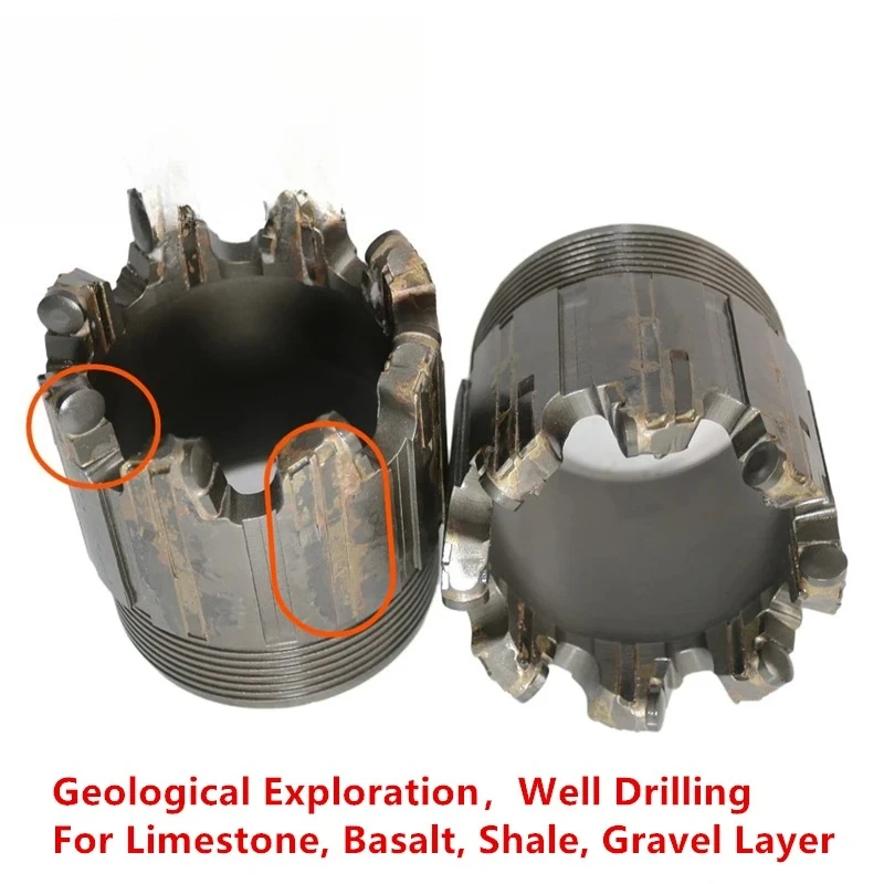 75-200Mm Diamond PDC Coring Bit, Water Mine Geological Exploration Drilling Tool