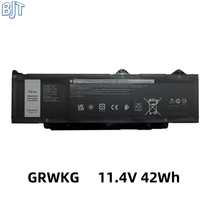 

New 11.4V 42Wh 3680mAh Rechargeable Notebook Laptop Battery GRWKG for Dell Precision 15 3580 DR02P GTG7N JGT7N R73TC V7TXF NKXK7