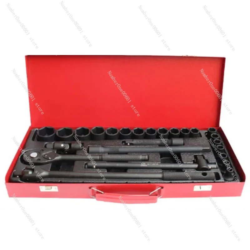 New Duty Hexagon Impact Socket Set  Short &Long Air Pneumatic Socket Wrench  Head for Auto Repairing Tool 1/2