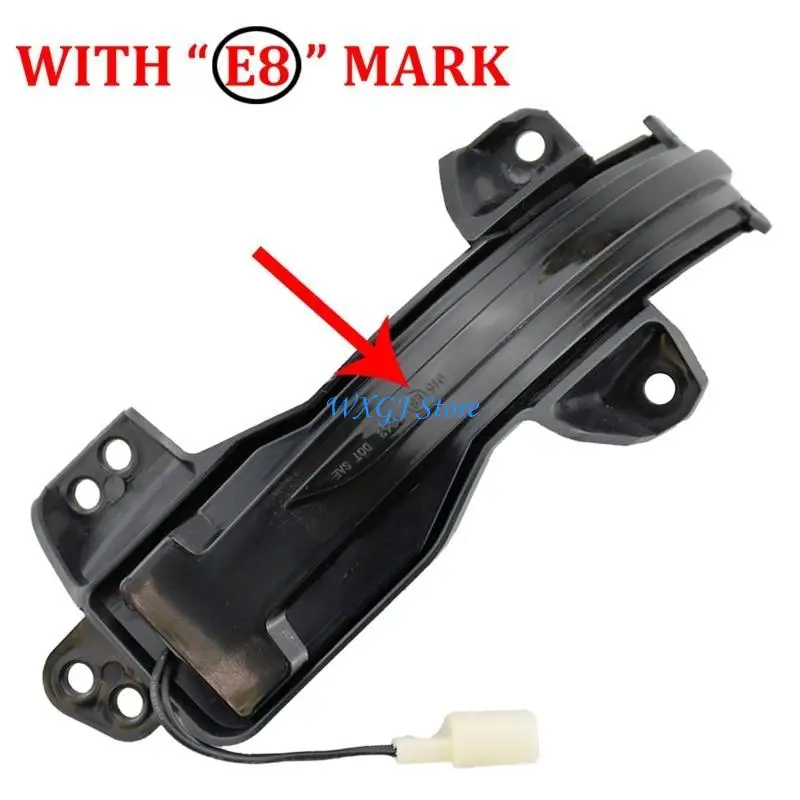 

37JE 2PCS Светодиодный сигнал Scroll Led Dynamic Thind Lampe для CRV Fit для для заднего зеркала, прошивающего