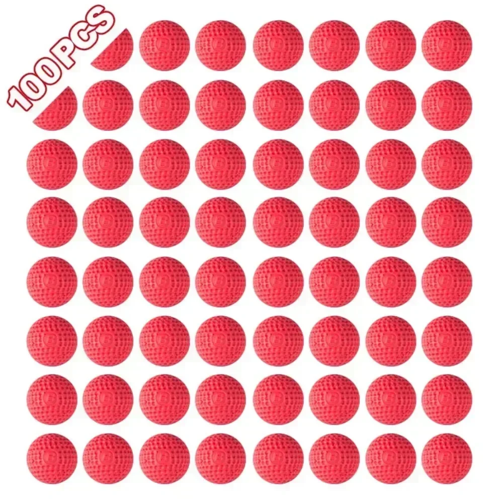 Soft Foam Apollo Recarga Balas Bola de Munição para Rival Nerf Série Toy Gun, Outdoor Melhorando Balas Práticas, Kids Gift, 100 Rodadas
