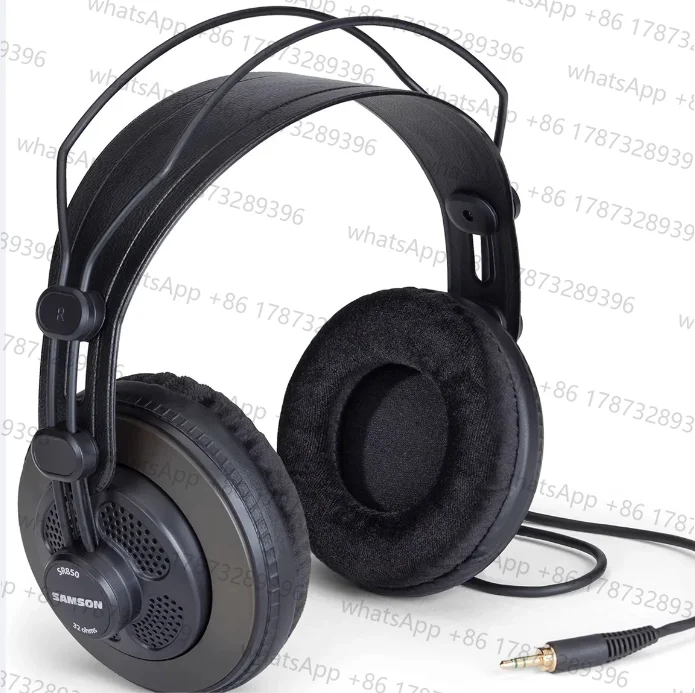 Auriculares de Monitoreo Samson SR850, Semi-Cerrados, para Grabación y Mezcla en Computadora, Música y Juegos