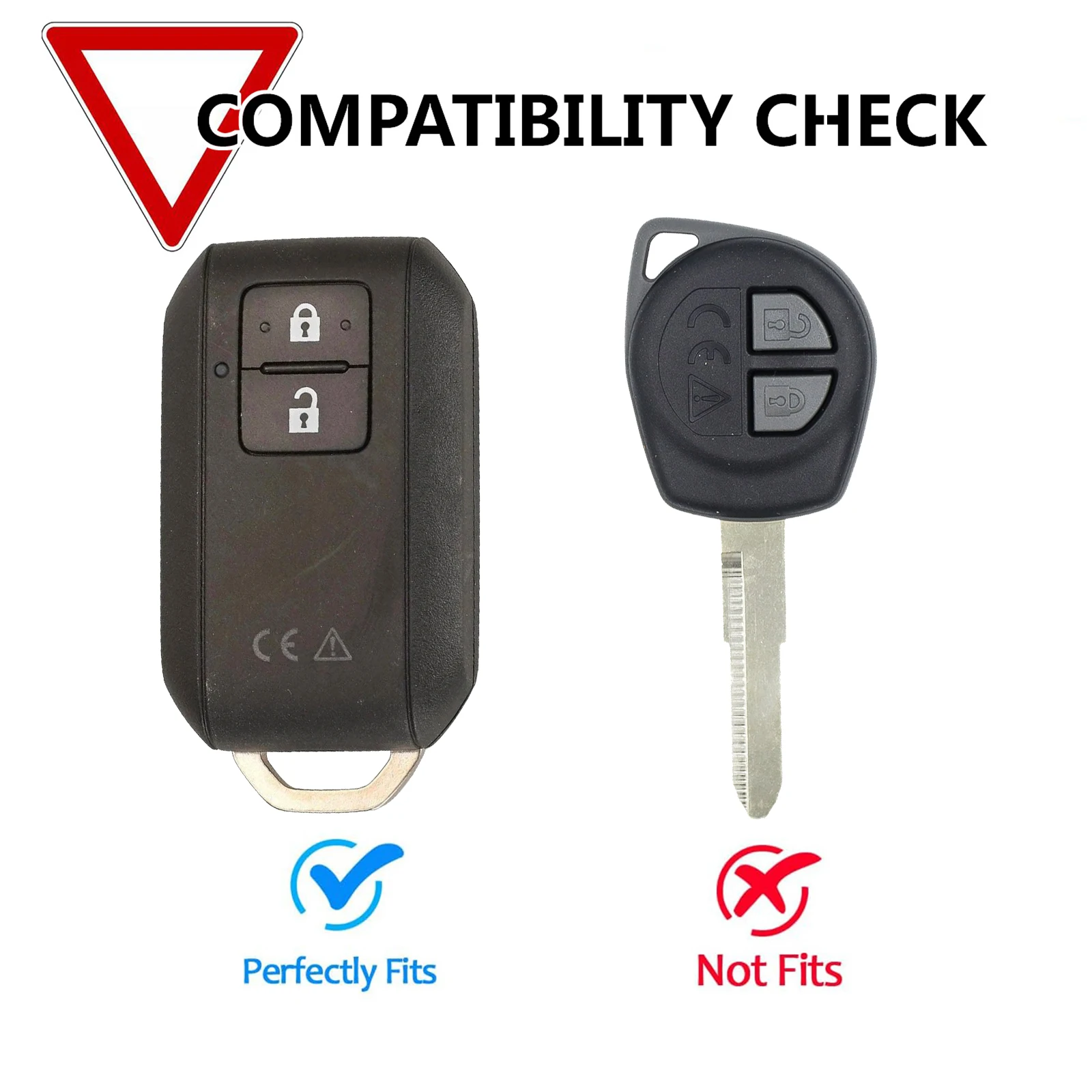 Remote Key Cover Case Shell Protector Holder 2 Button For Suzuki Swift Ignis Jimney XL7 Ertiga 2017 2018 2019 2024 2023 2022