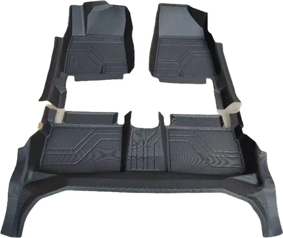 

KQXFactory-direct Sale Hot Pressed Waterproof Non-skid Universal Car Mats PVC/TPE+Leather All Weather 3D 5D 7D 9D Car Mats