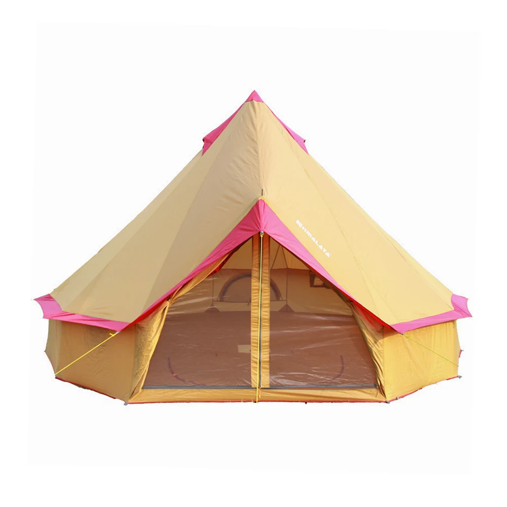 

4m 150D Ripstop Oxford Fabric Nylon Polyester Bell Tent for Glamping