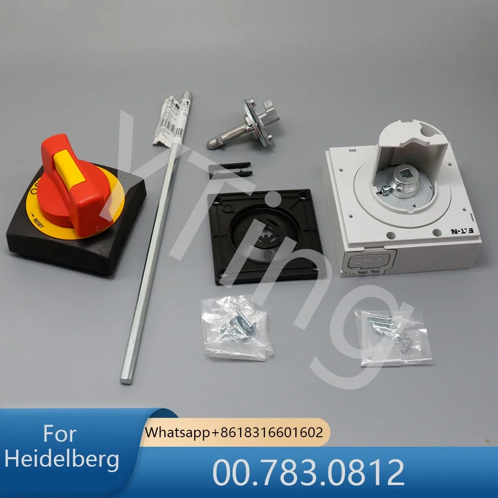 Door Knob with Extension Shaft 00.783.0812 NZM2-XTVDVR MSAA261232 for Heidelberg SM74 PM74 CD102 Control Box Parts