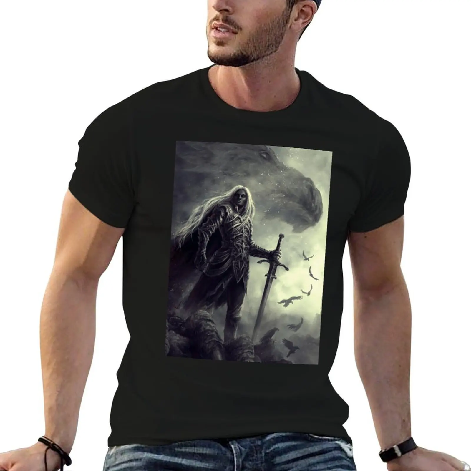 Anomander Rake - Malazan T-Shirt Clothing cute tops t shirt men