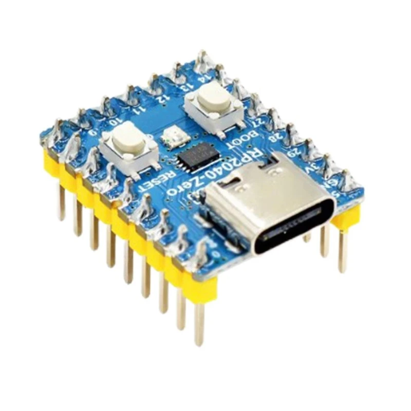 Placa desenvolvimento RP2040 eficiente com microcontrolador modos baixo consumo